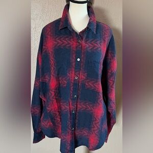 Buckle Gilded Intent Boyfriend Flannel